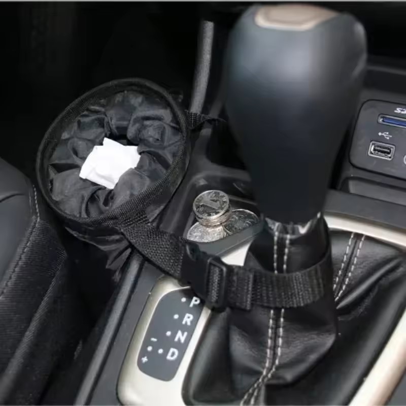 Seat Cleaner Fabric - 자동차 시트 뒷면에 부착하는 쓰레기통, 쓰레기