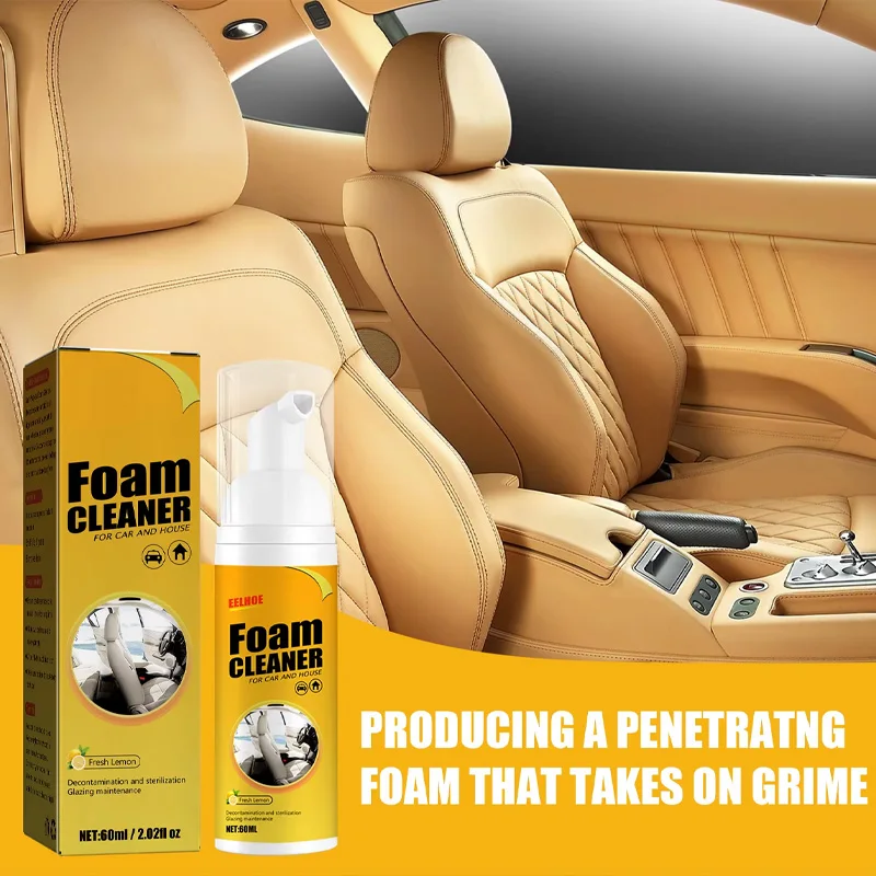 다목적 폼 클리너 가죽 시트 폼 헤드 클리너, 자동차  - Leather Cleaner Interior 리뷰 및 가격